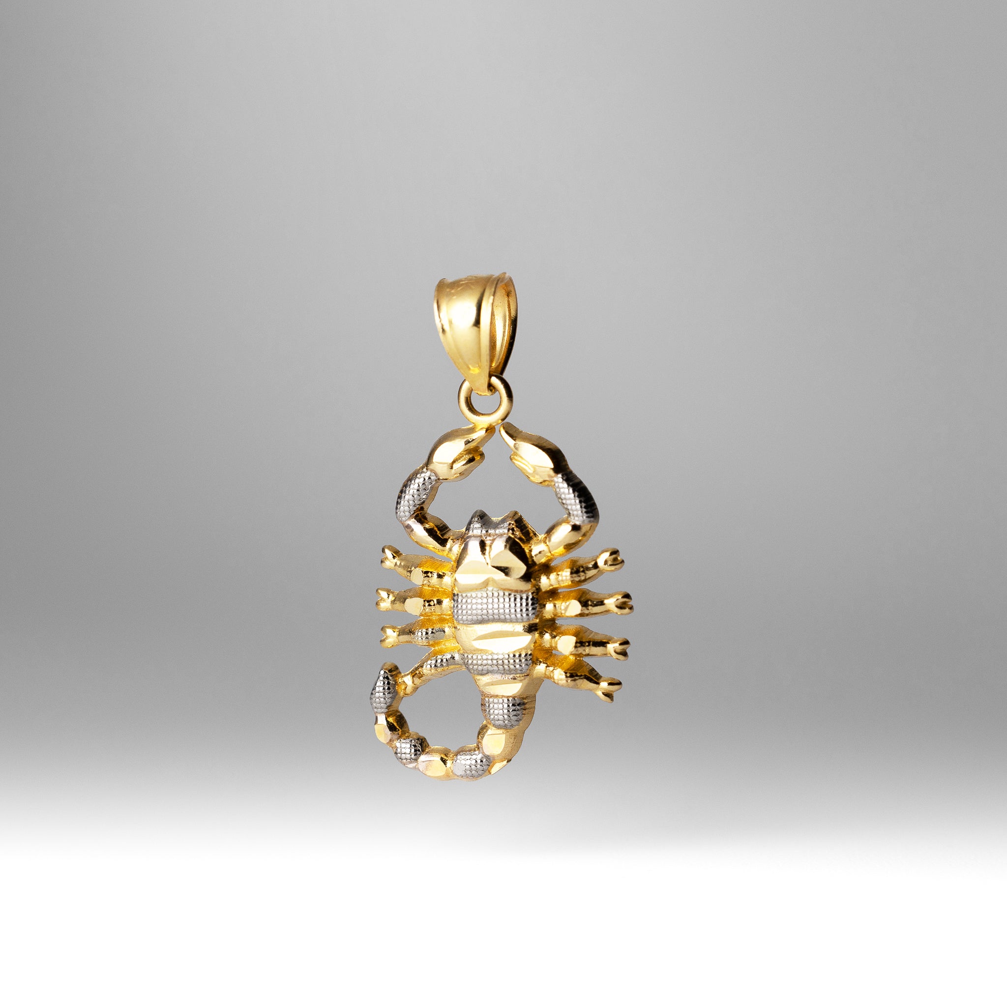 Gold Scorpion Pendant - Model 1588 - Charlie & Co. Jewelry