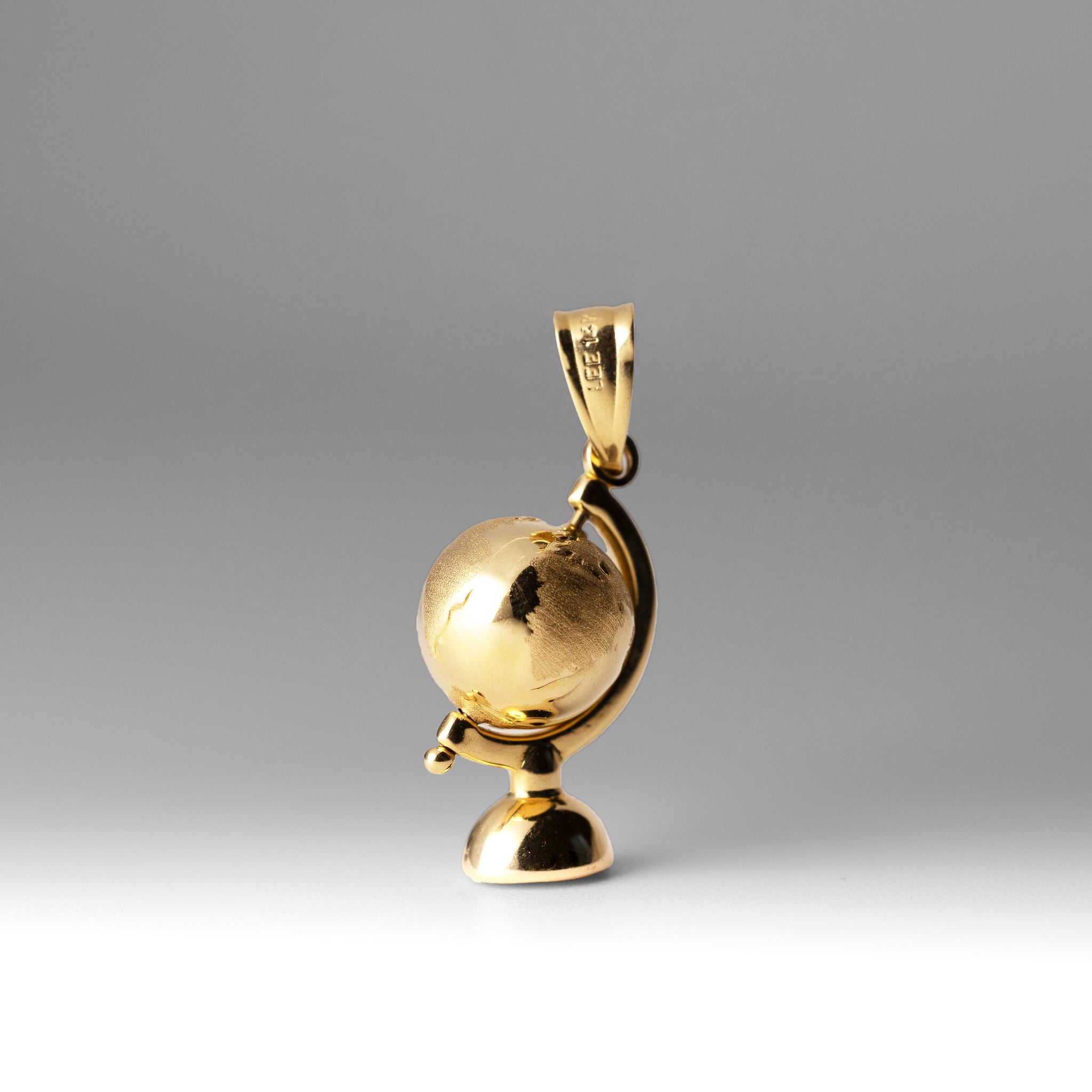 Gold Globe Pendant - Model 469 - Charlie & Co. Jewelry