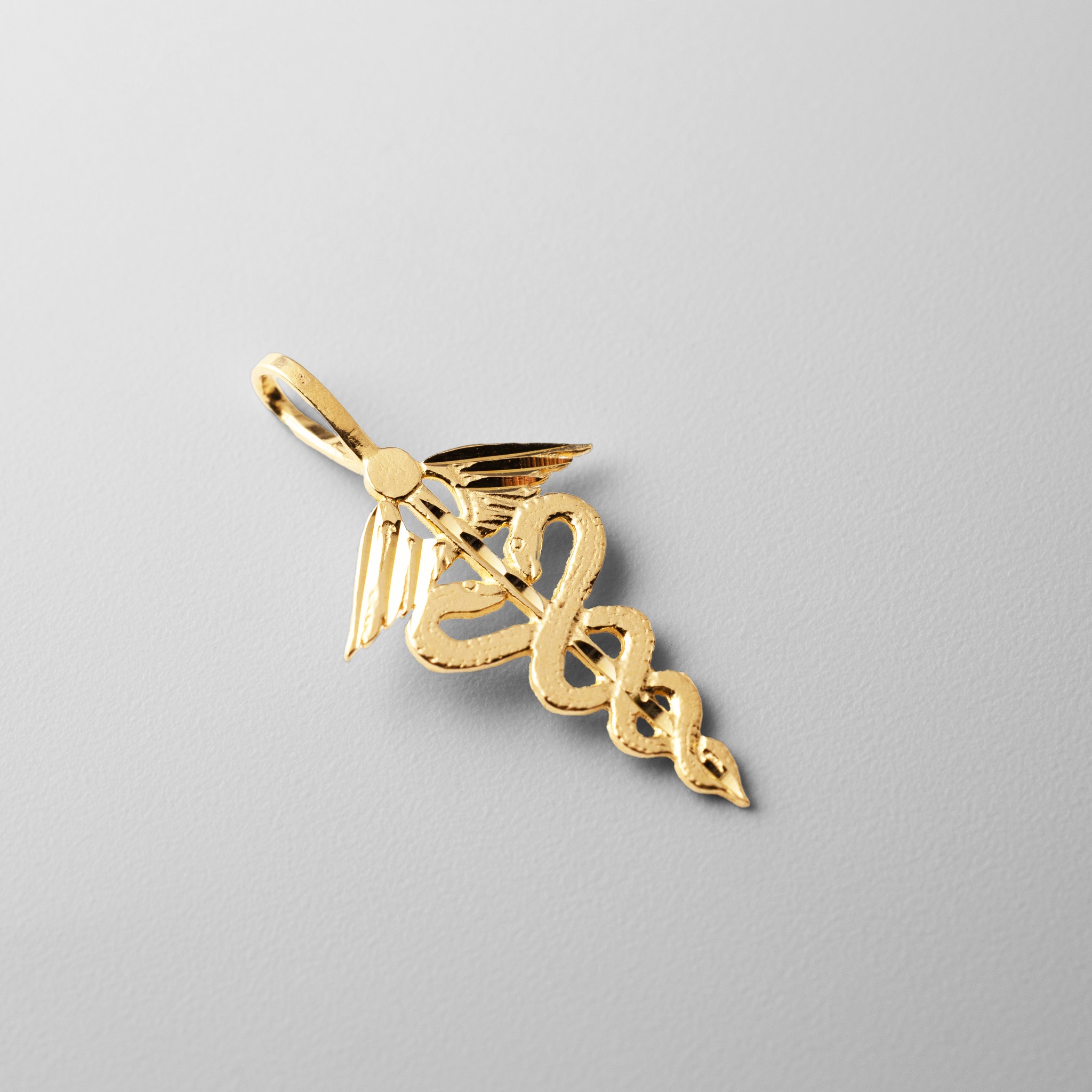 Gold Symbol of Medical SERVICE Pendant - Model 1969