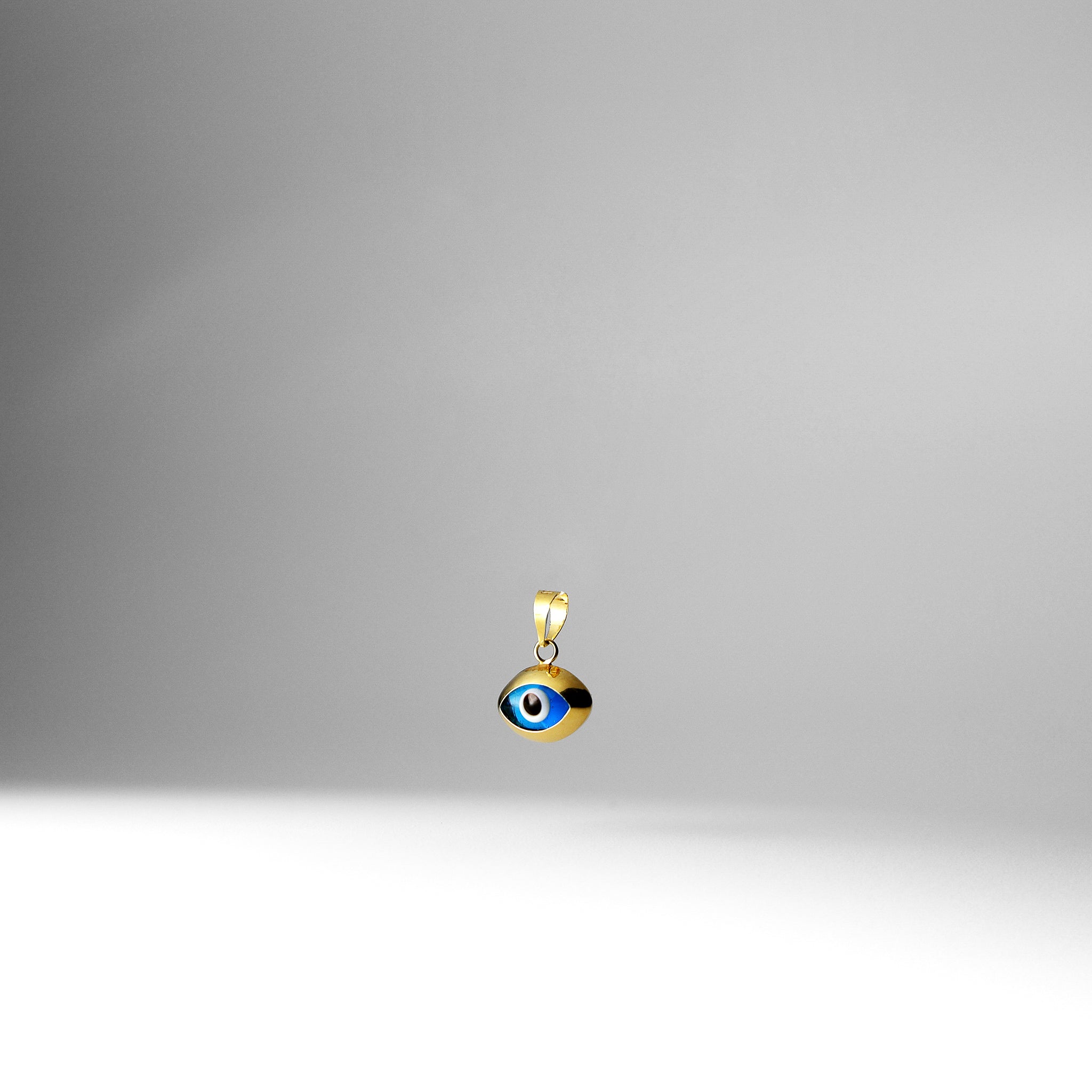 Evil Eye Gold Pendant - Charlie & Co. Jewelry