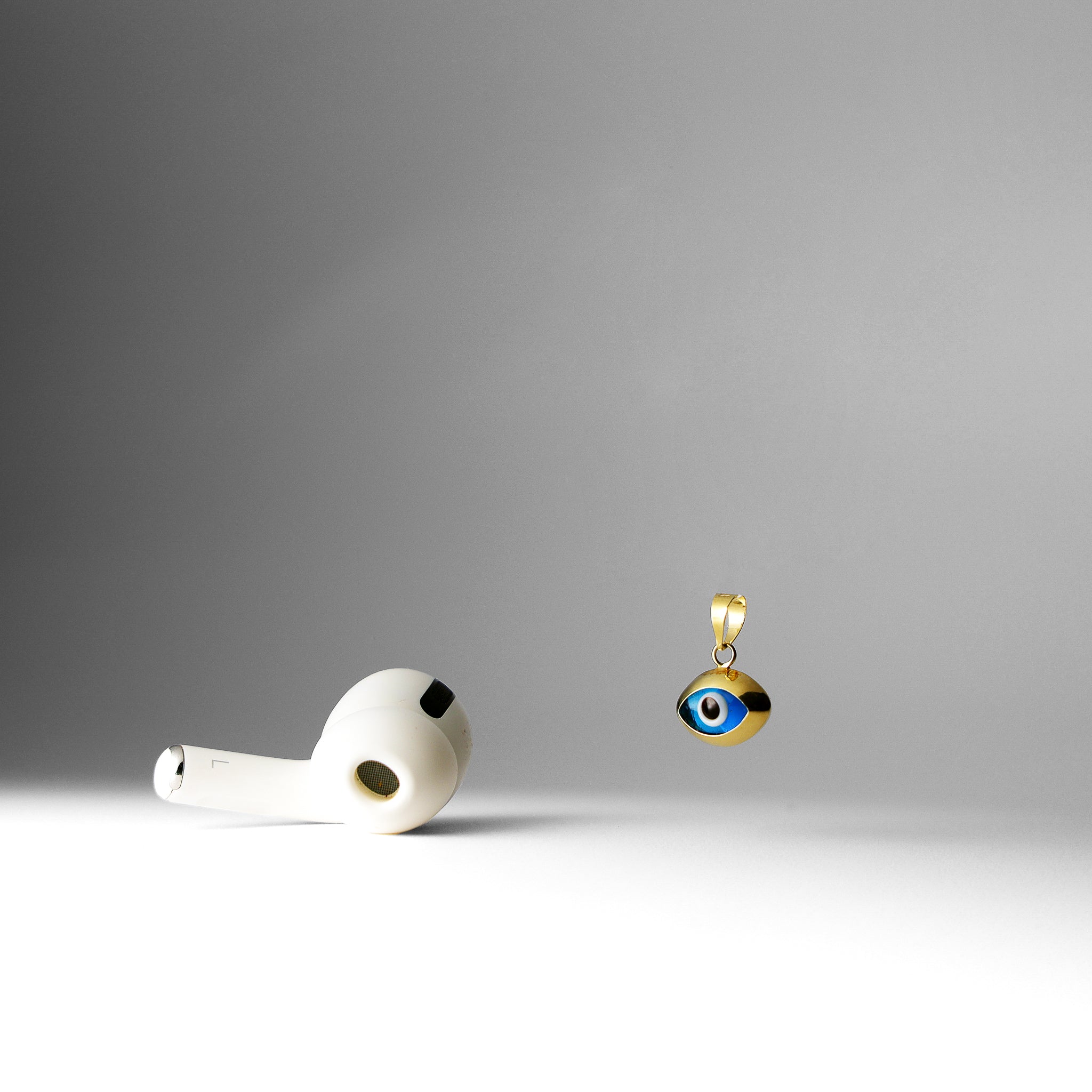 Evil Eye Gold Pendant - Charlie & Co. Jewelry