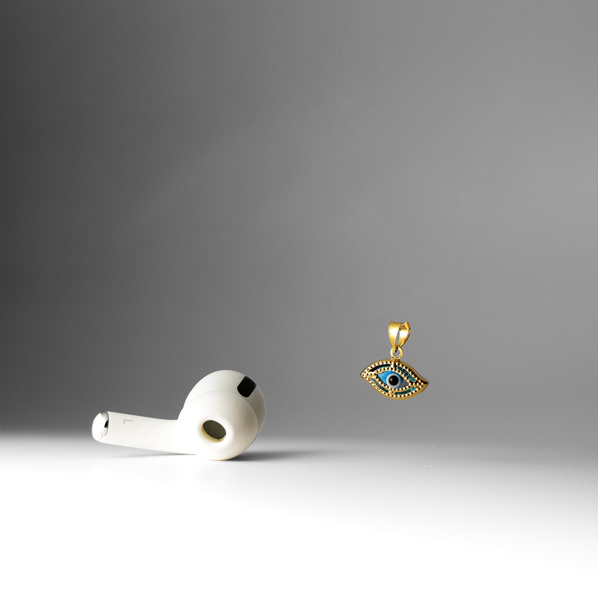 Evil Eye Gold Pendant - Charlie & Co. Jewelry