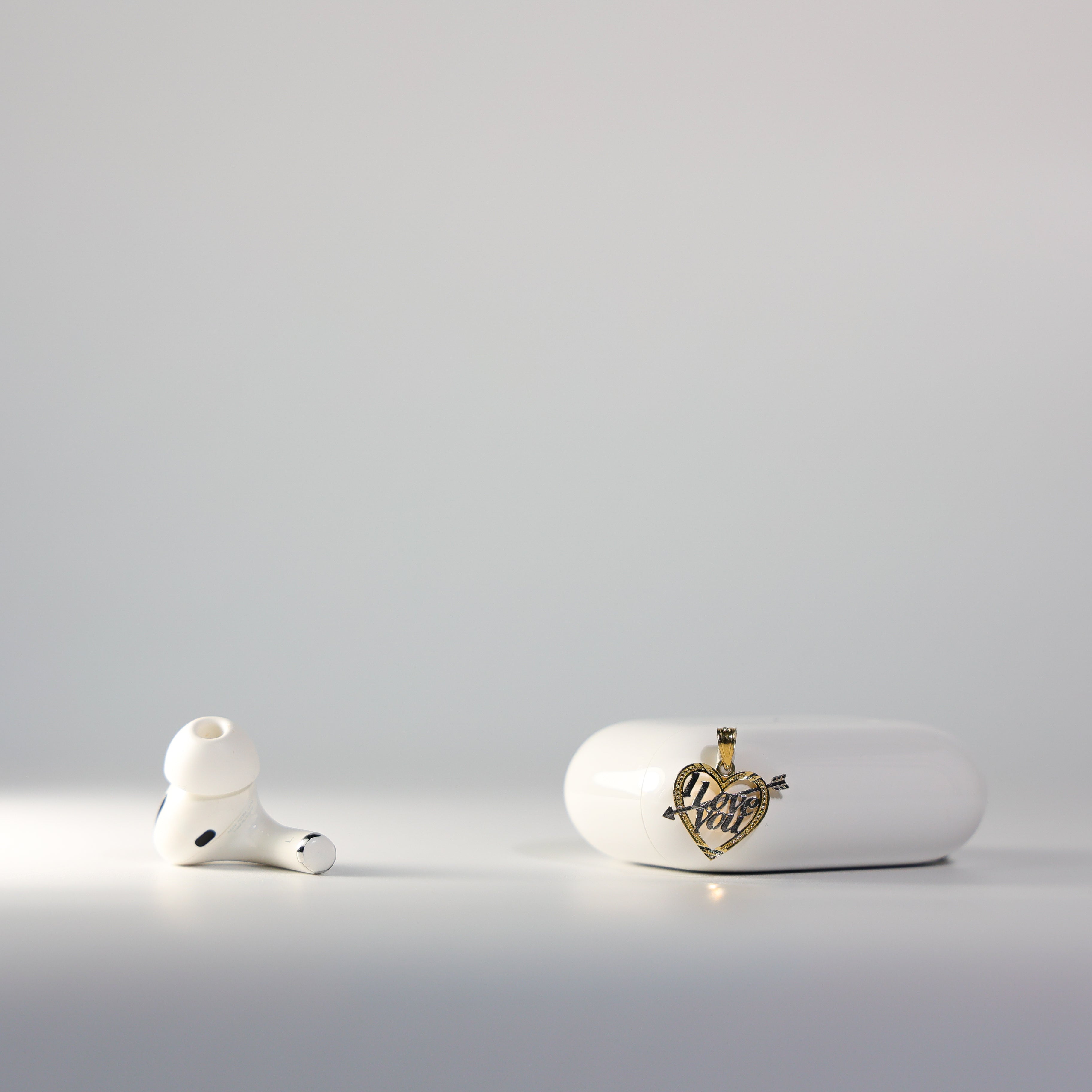 14K Gold I Love You Heart Pendant - Charlie & Co. Jewelry