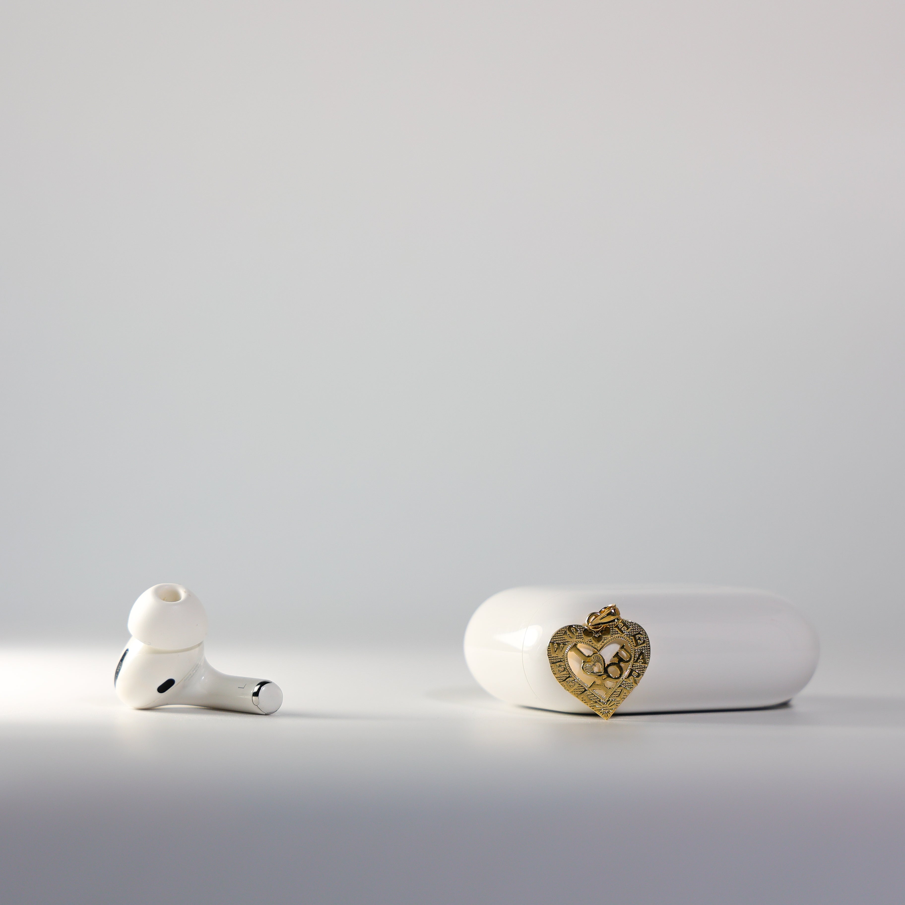 14K Gold I Love You Heart Pendant - Charlie & Co. Jewelry