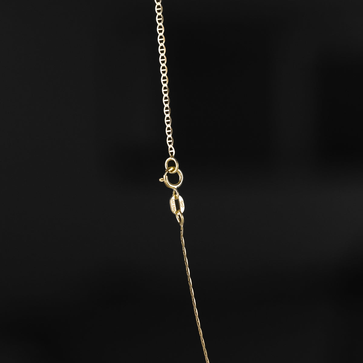 14k Gold 1.5mm Flat Mariner Chain - Model CH-0271