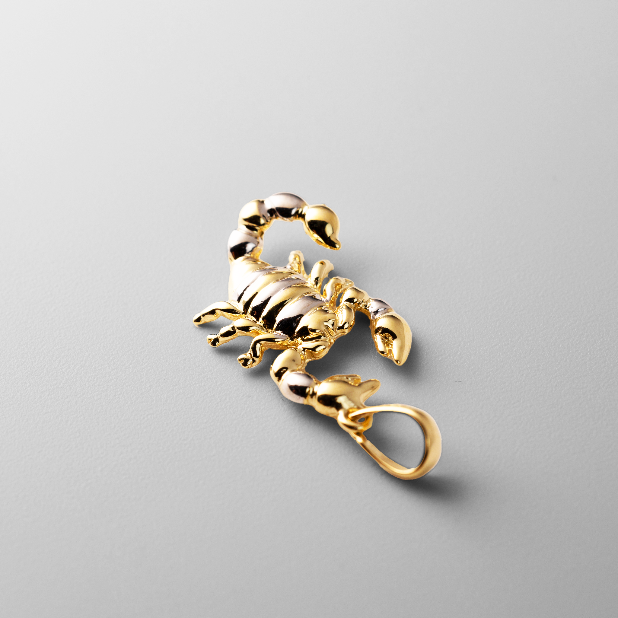 Gold Scorpion Pendant Necklace – Model 3019 - Charlie & Co. Jewelry
