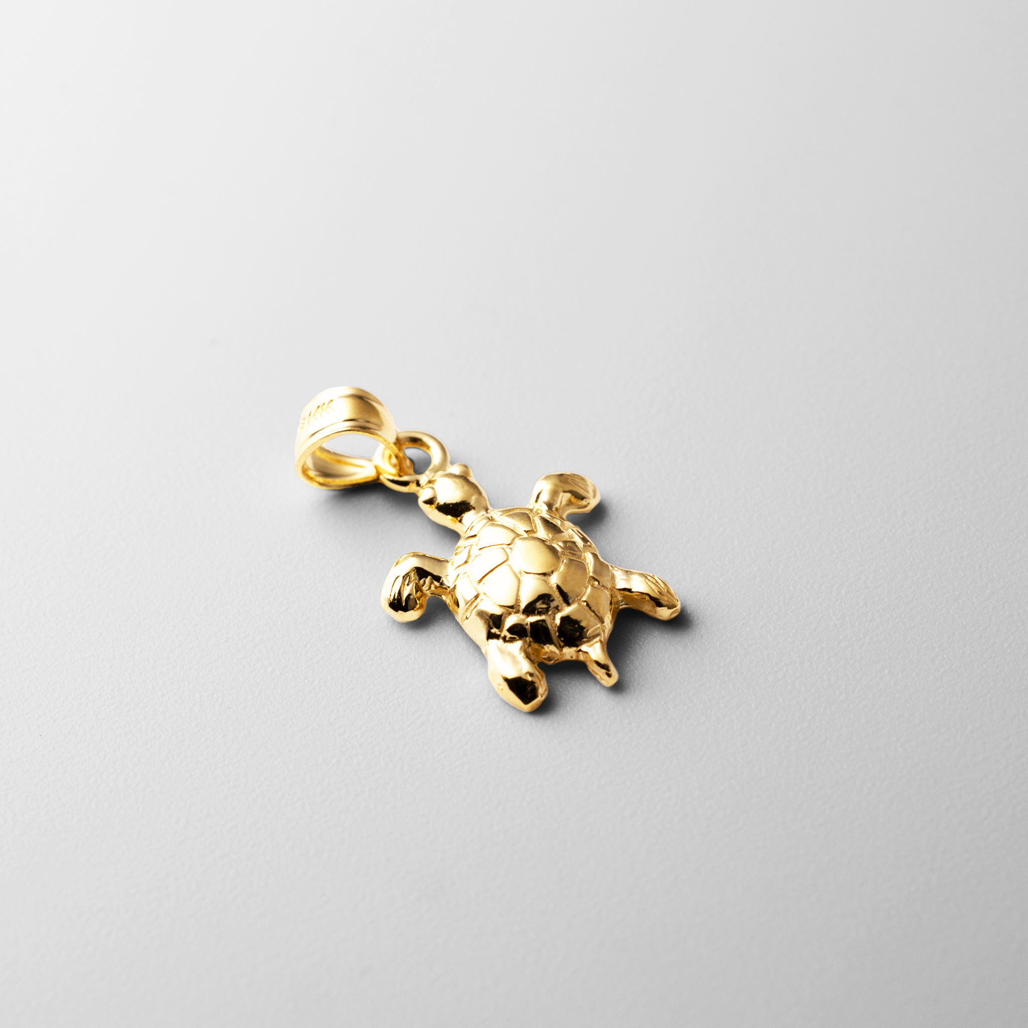 Gold Turtle Pendant Model-1685 - Charlie & Co. Jewelry