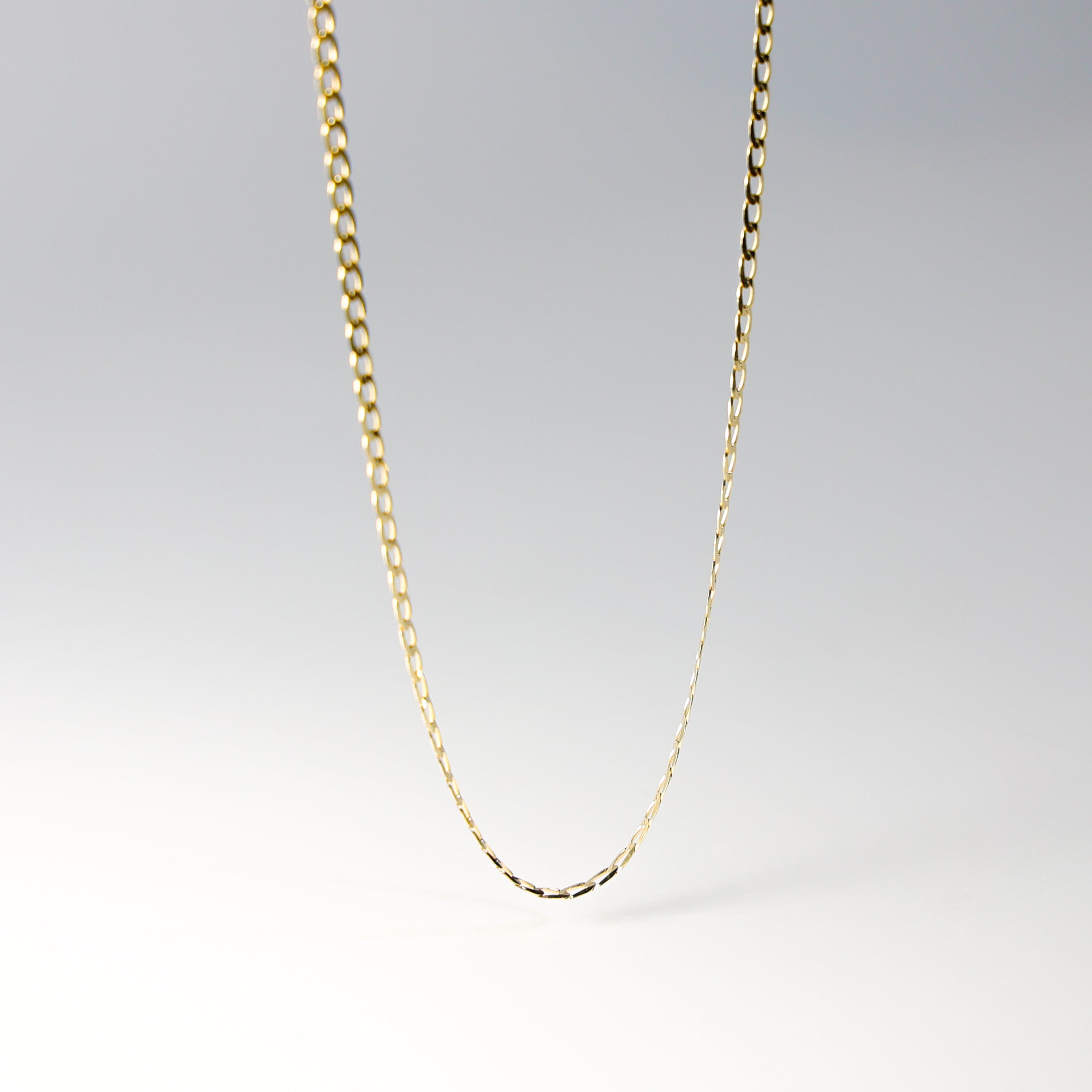 2mm Solid 14K Gold Figaro Link Chain Model-0490 - Charlie & Co. Jewelry