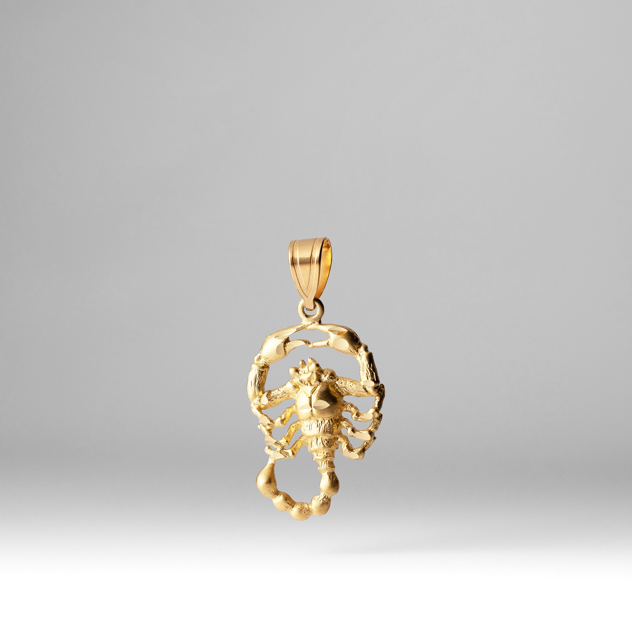 Gold Large Scorpion Pendant - Charlie & Co. Jewelry