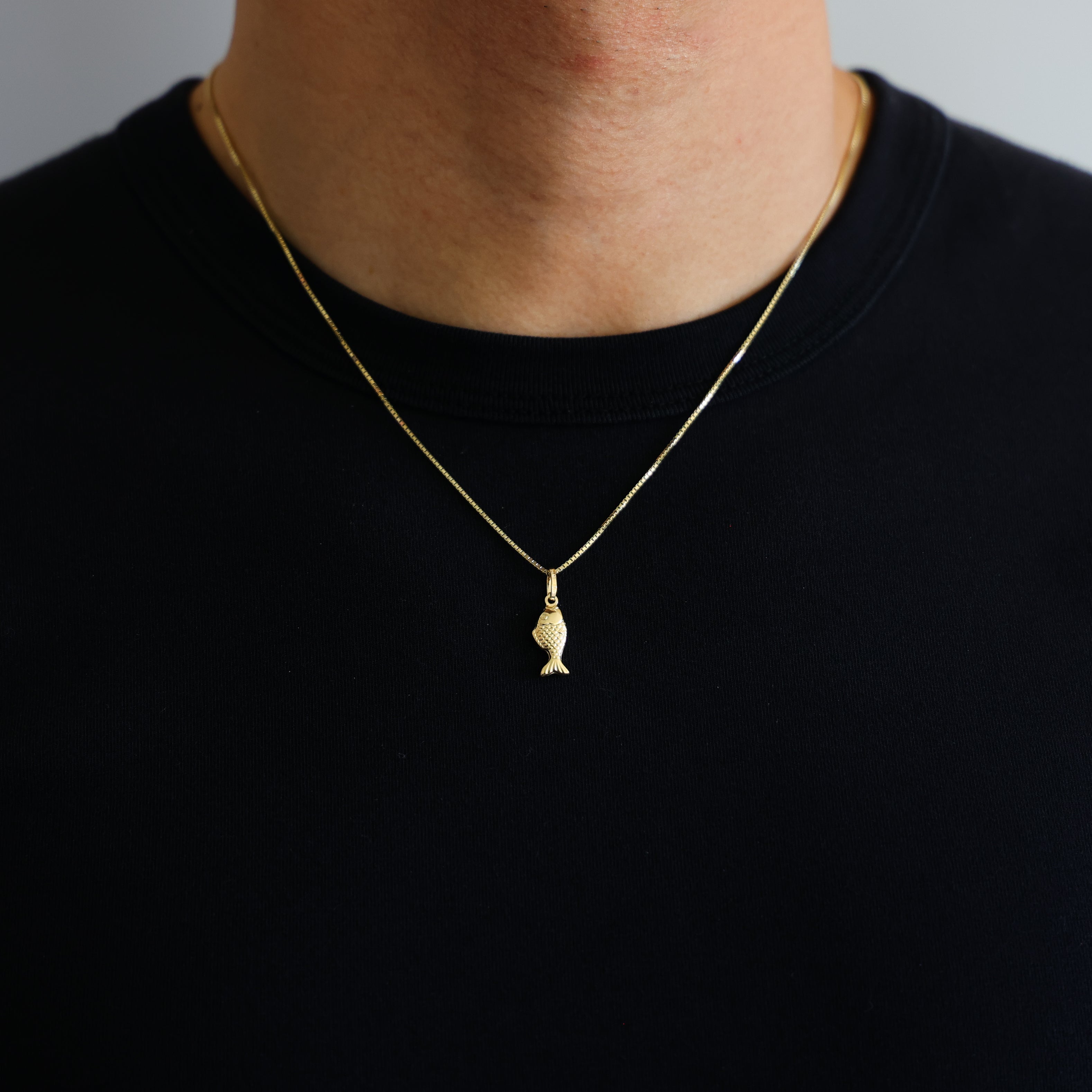 Golden Koi Fish Pendant - Charlie & Co. Jewelry