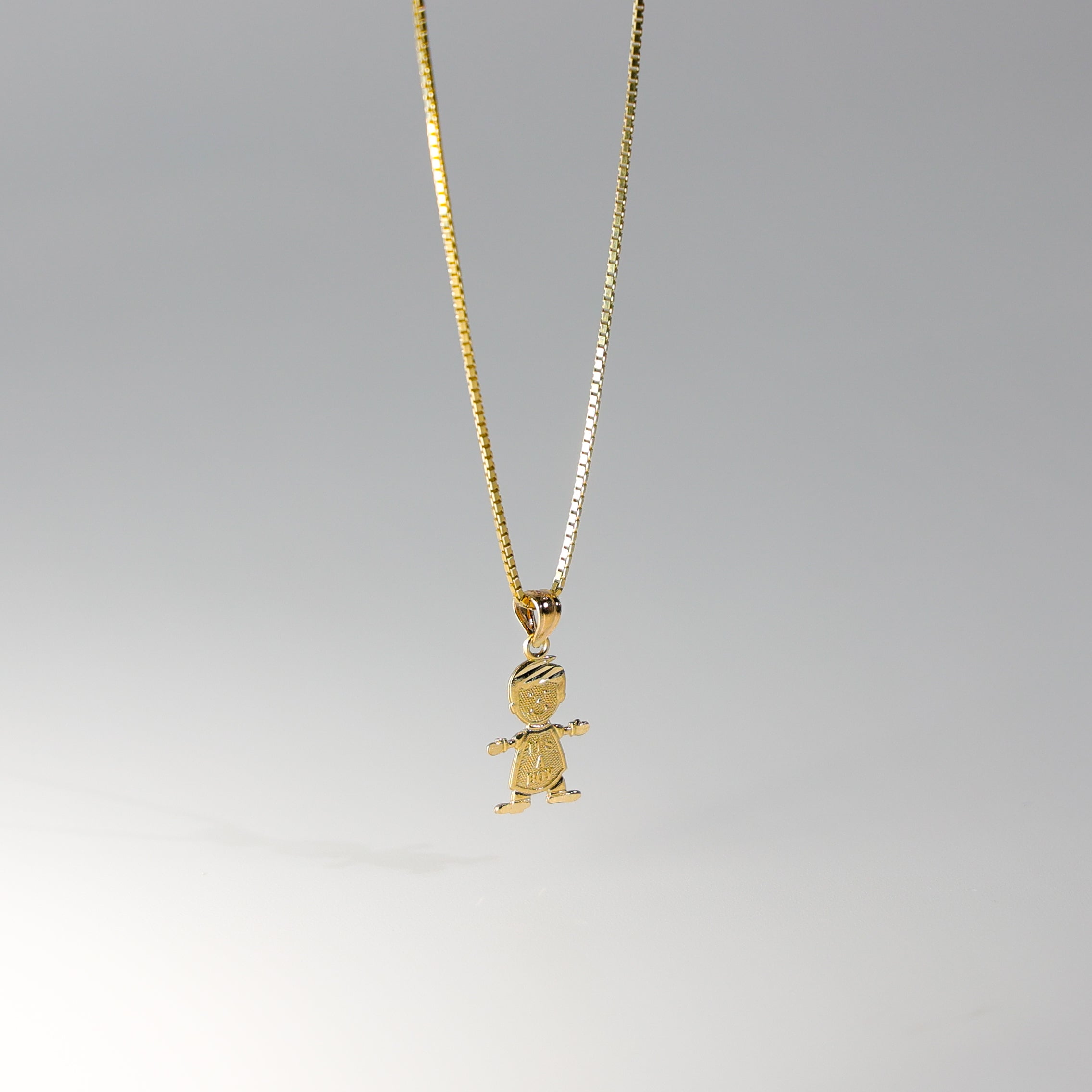 It's A Boy Pendant Model-663 - Charlie & Co. Jewelry