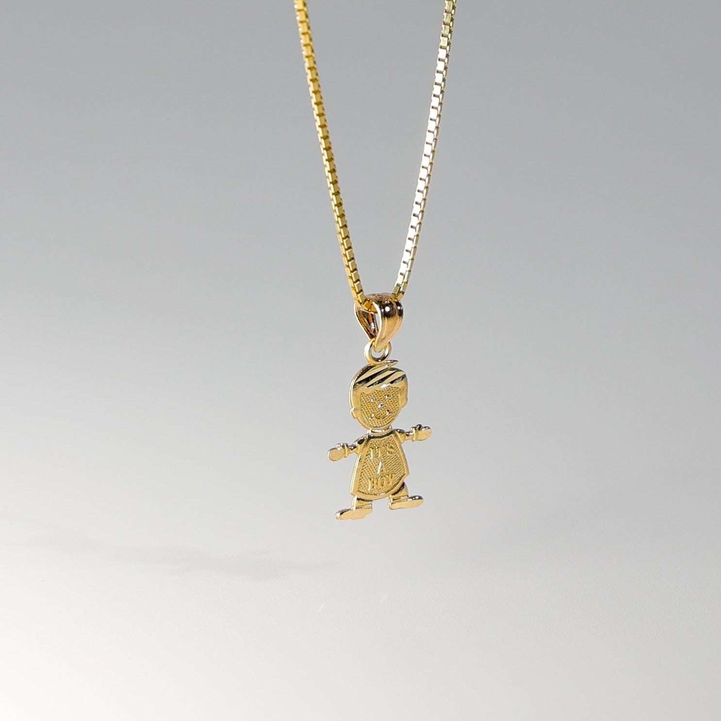 It's A Boy Pendant Model-663 - Charlie & Co. Jewelry