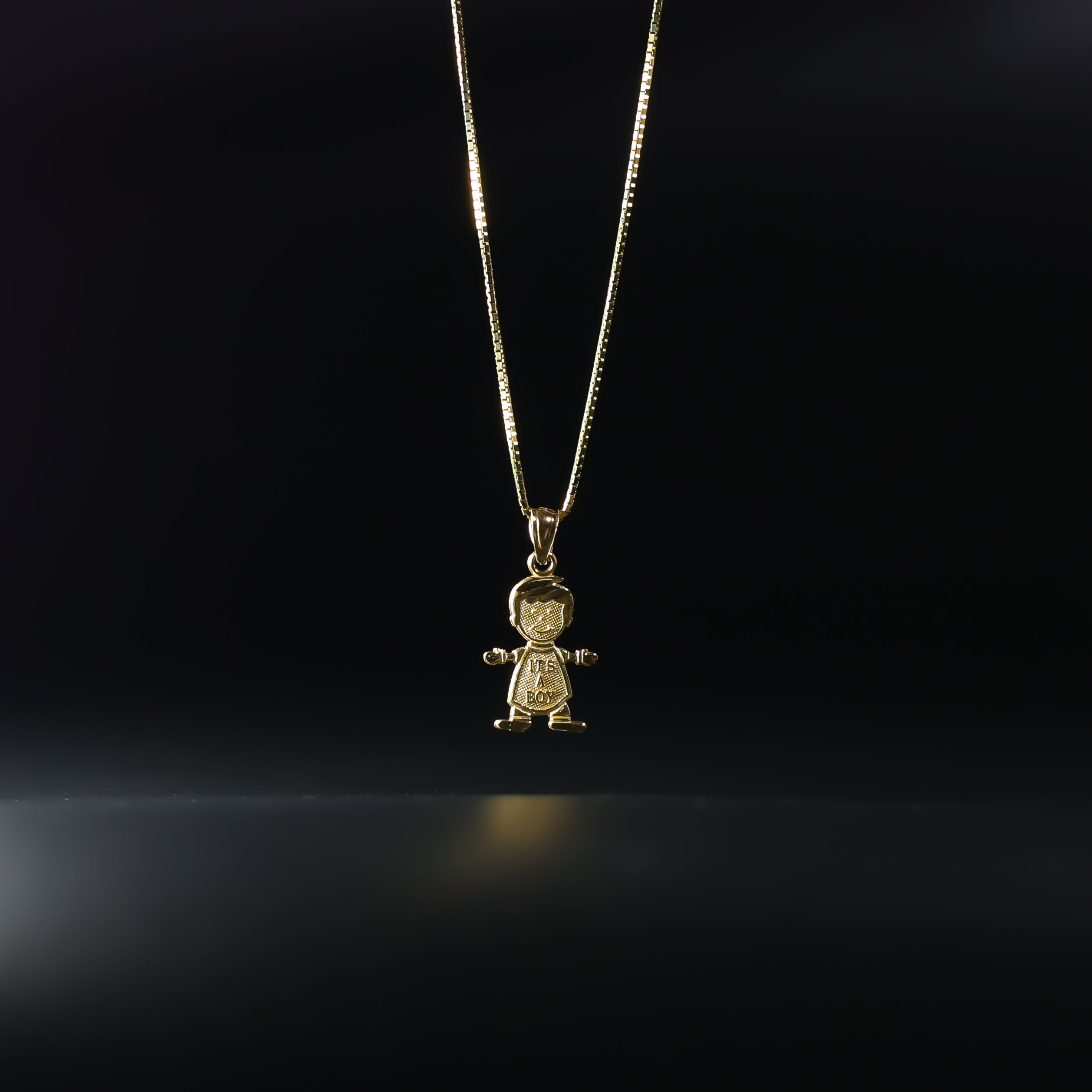 It's A Boy Pendant Model-663 - Charlie & Co. Jewelry
