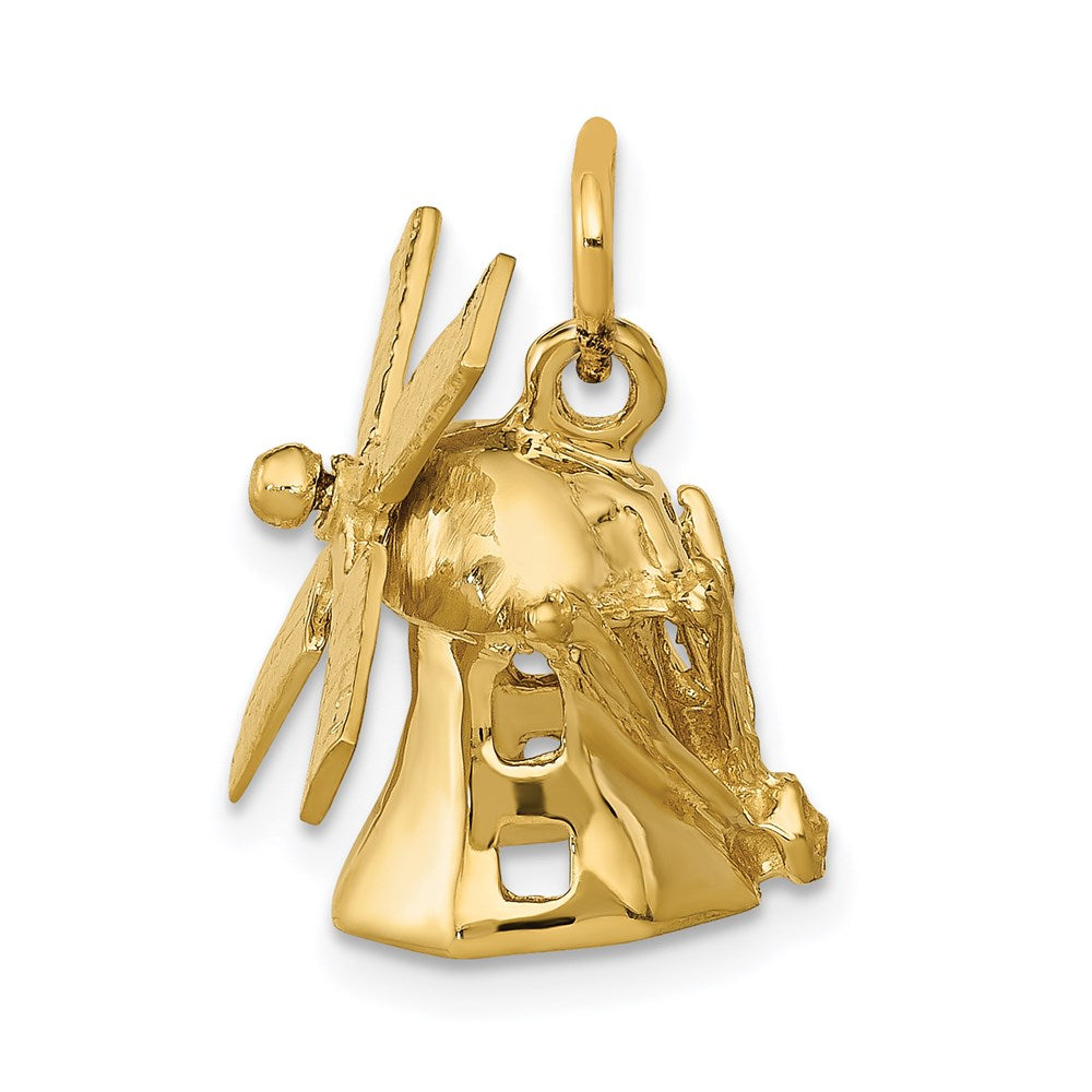 Charlie & Co Jewelry | 14k 3d Windmill Charm - Model A0116