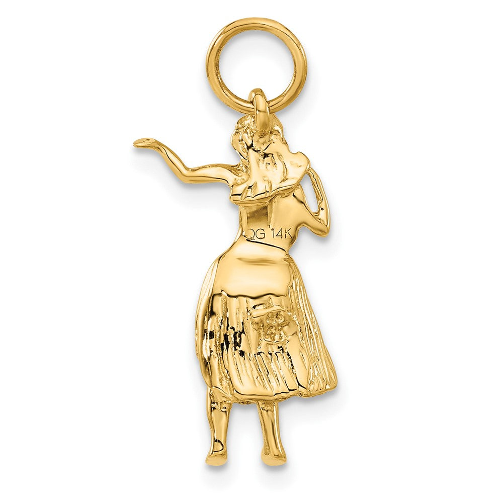 Charlie & Co Jewelry | 14k 3-d Hula Dancer Charm - Model A0240