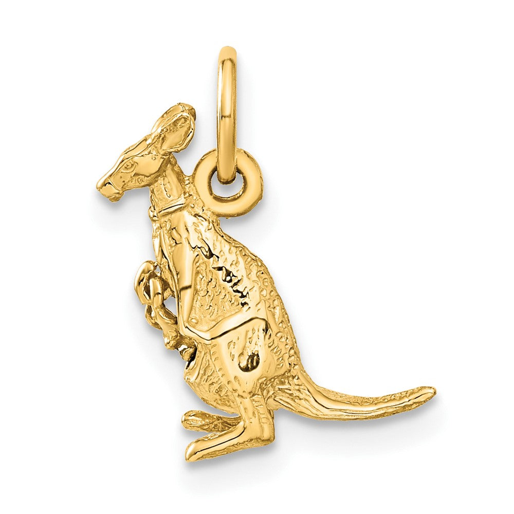 Charlie & Co Jewelry | 14k 3d Kangaroo With Joey Charm - Model A0309