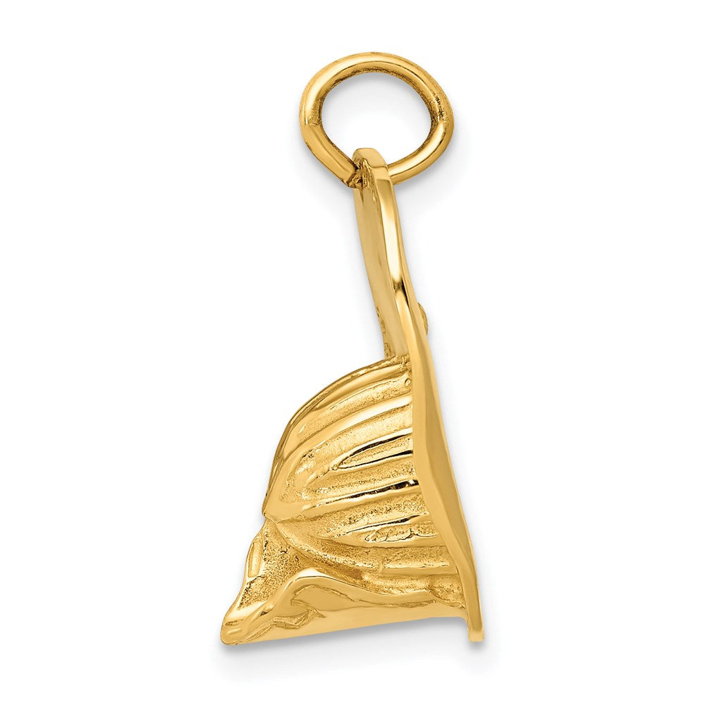 Charlie & Co Jewelry | 14k 3-d Large Fireman's Hat Charm - Model A0412