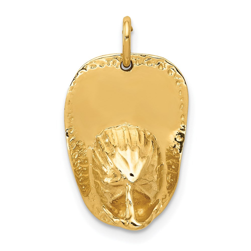 Charlie & Co Jewelry | 14k 3-d Large Fireman's Hat Charm - Model A0412