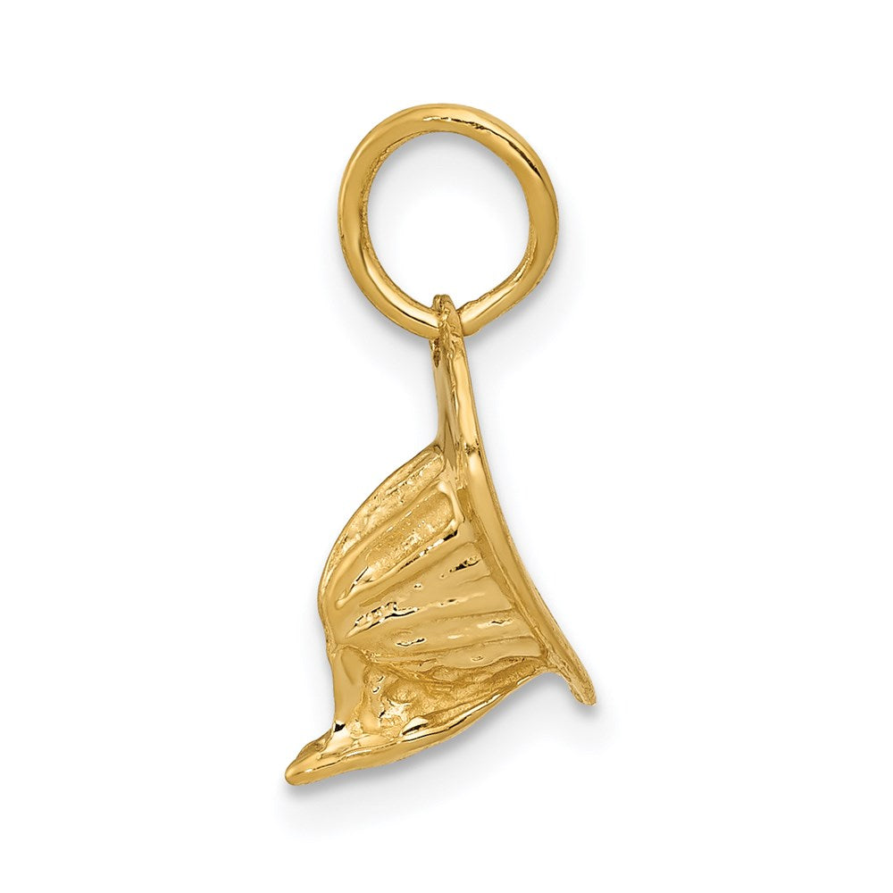 Charlie & Co Jewelry | 14k 3d Fireman's Hat Charm - Model A0412/L