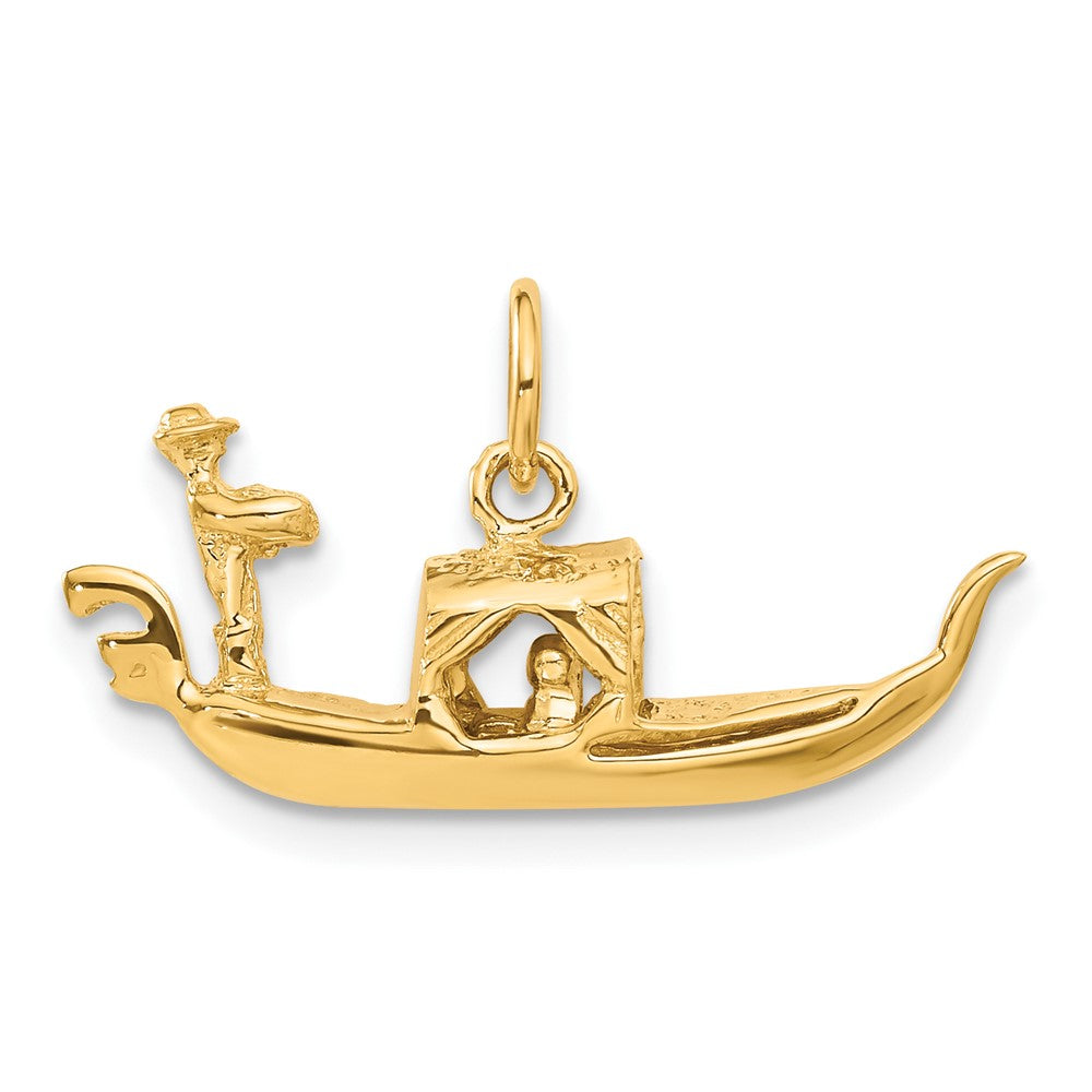 Charlie & Co Jewelry | 14k 3d Gondola Charm - Model A0434