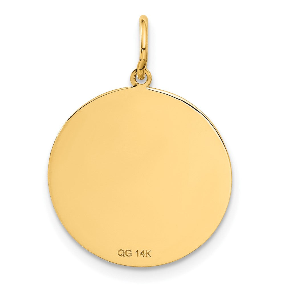 Charlie & Co Jewelry | 14k Graduation Day Disc Charm - Model A1076