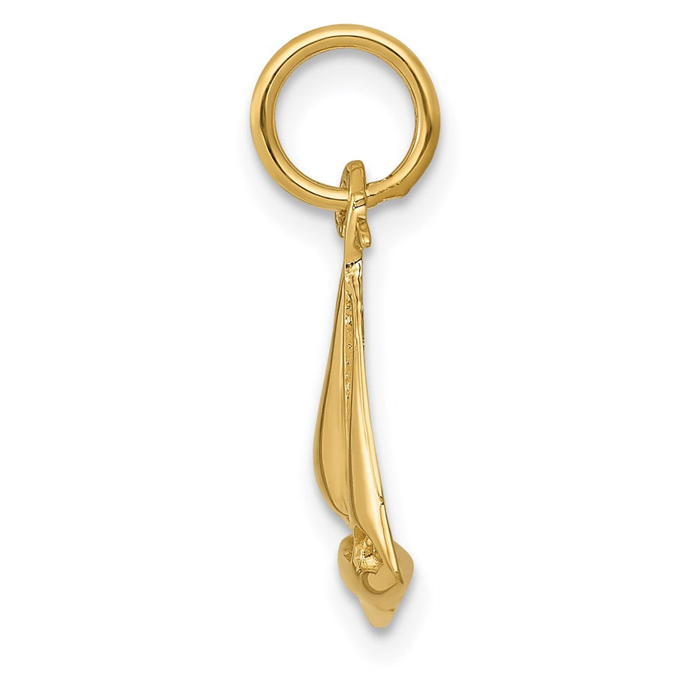 Charlie & Co Jewelry | 14k 3d Sailboat Charm - Model A1206