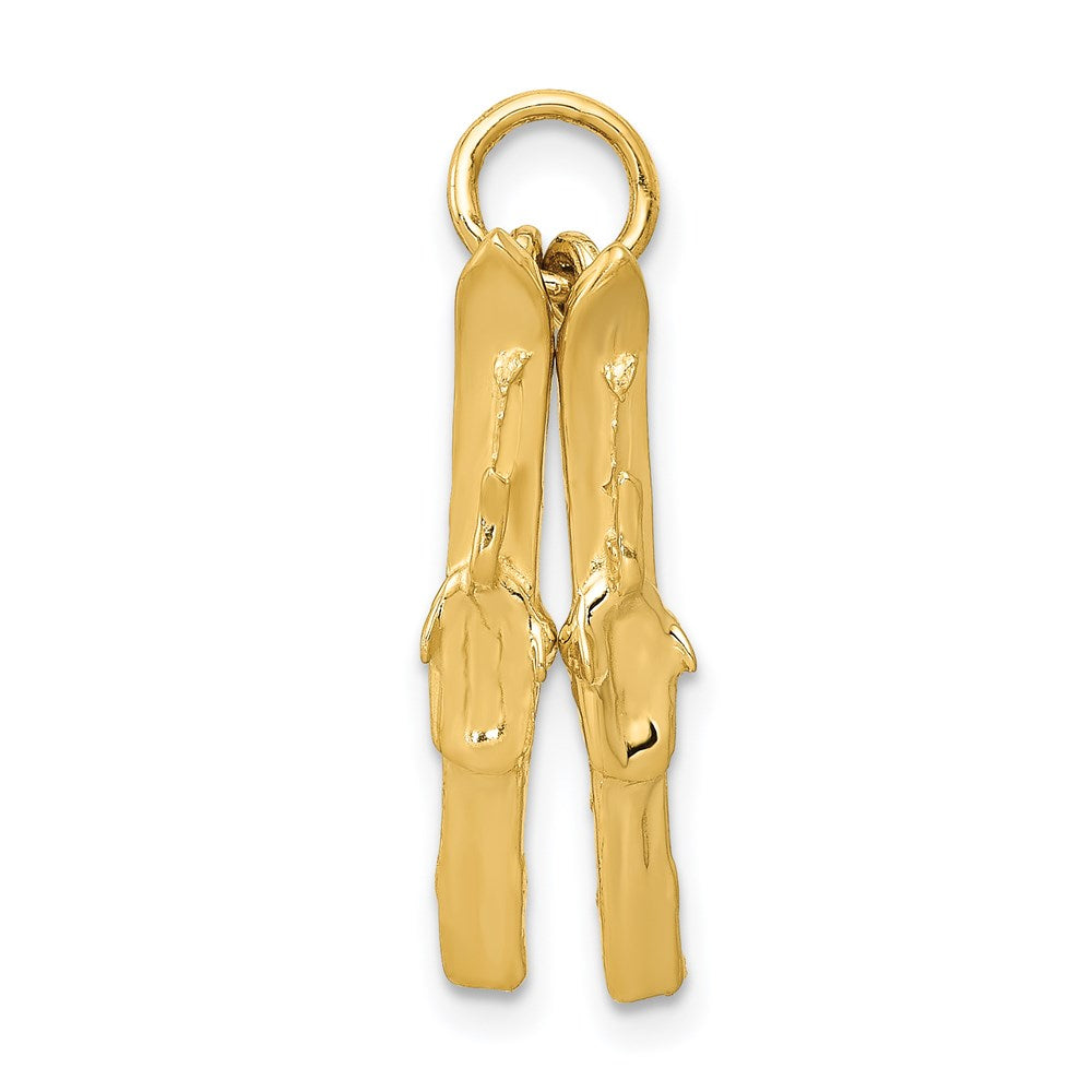 Charlie & Co Jewelry | 14k 3d Pair Of Skis Charm - Model A1224
