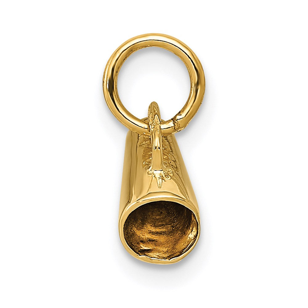 Charlie & Co Jewelry | 14k 3d Megaphone Charm - Model A1241/L