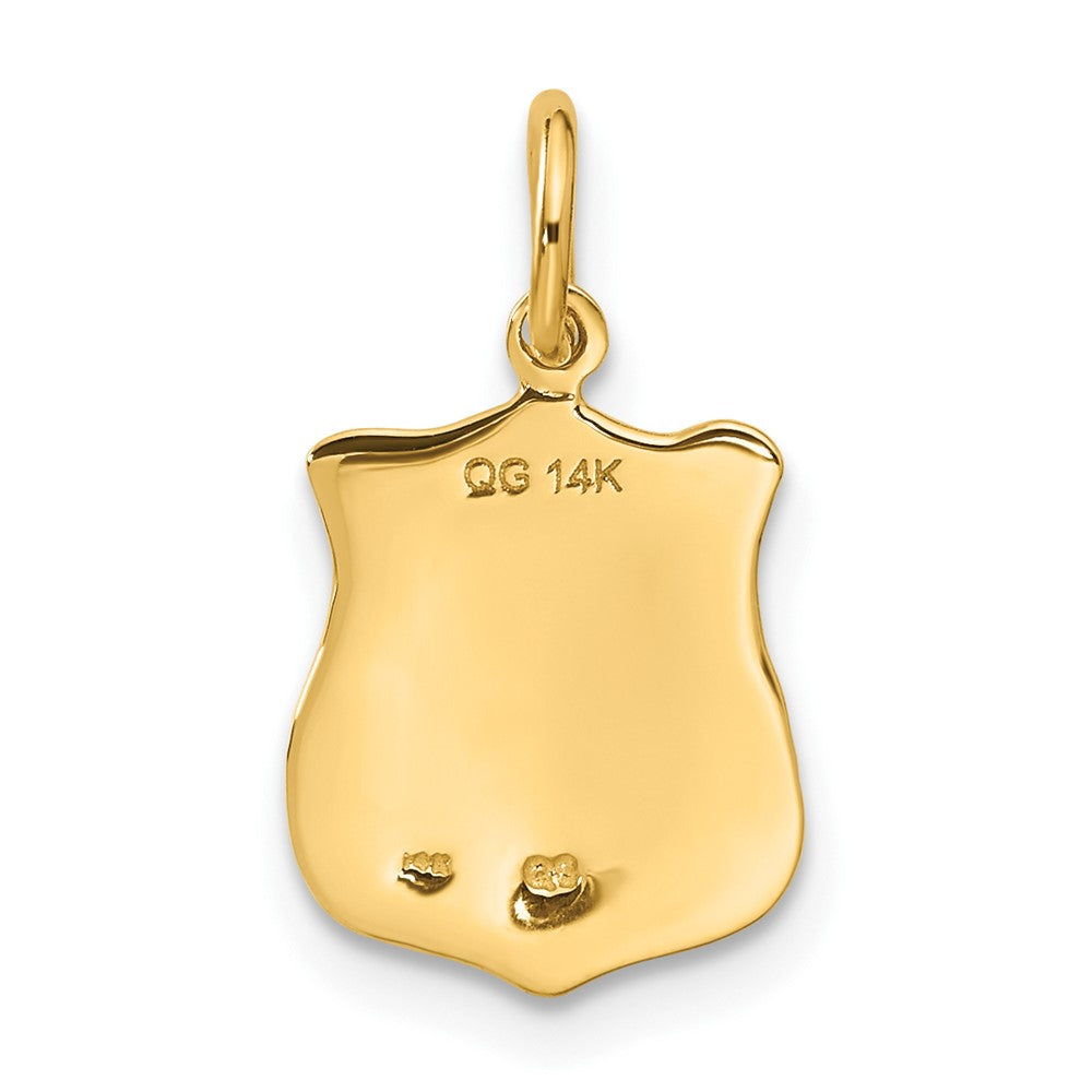 Charlie & Co Jewelry | 14k Police Badge Charm - Model A1251