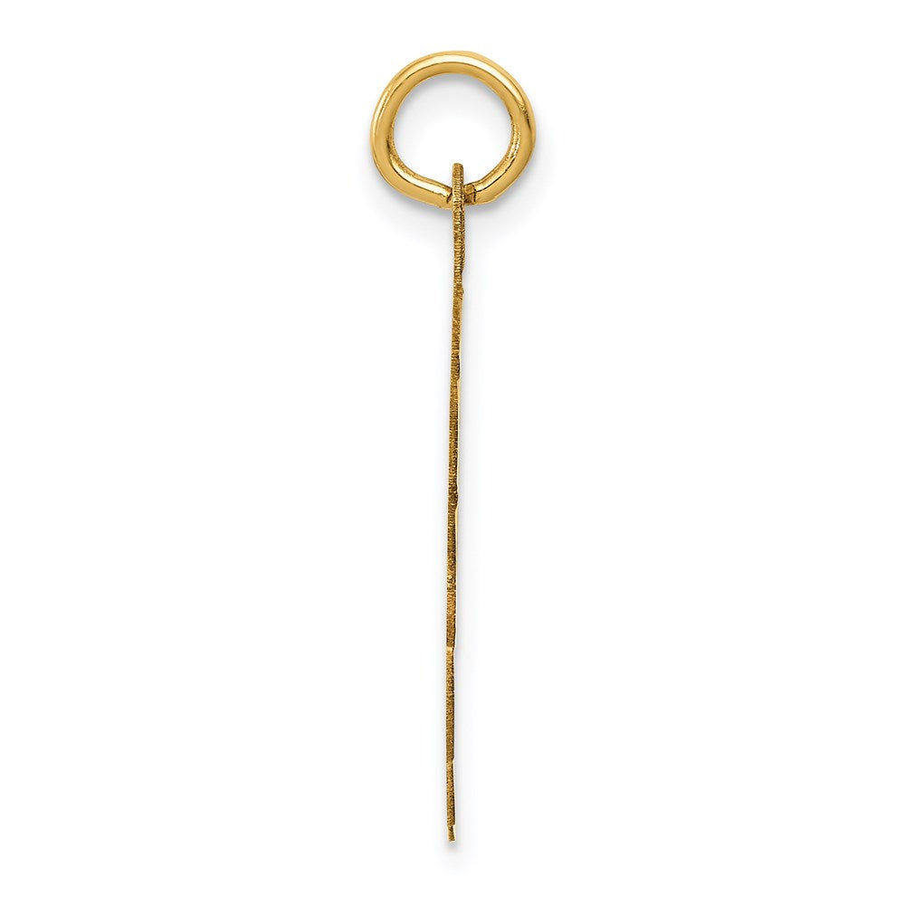 Charlie & Co Jewelry | 14k Wrestling Scalloped Edge Disc Charm - Model A1794