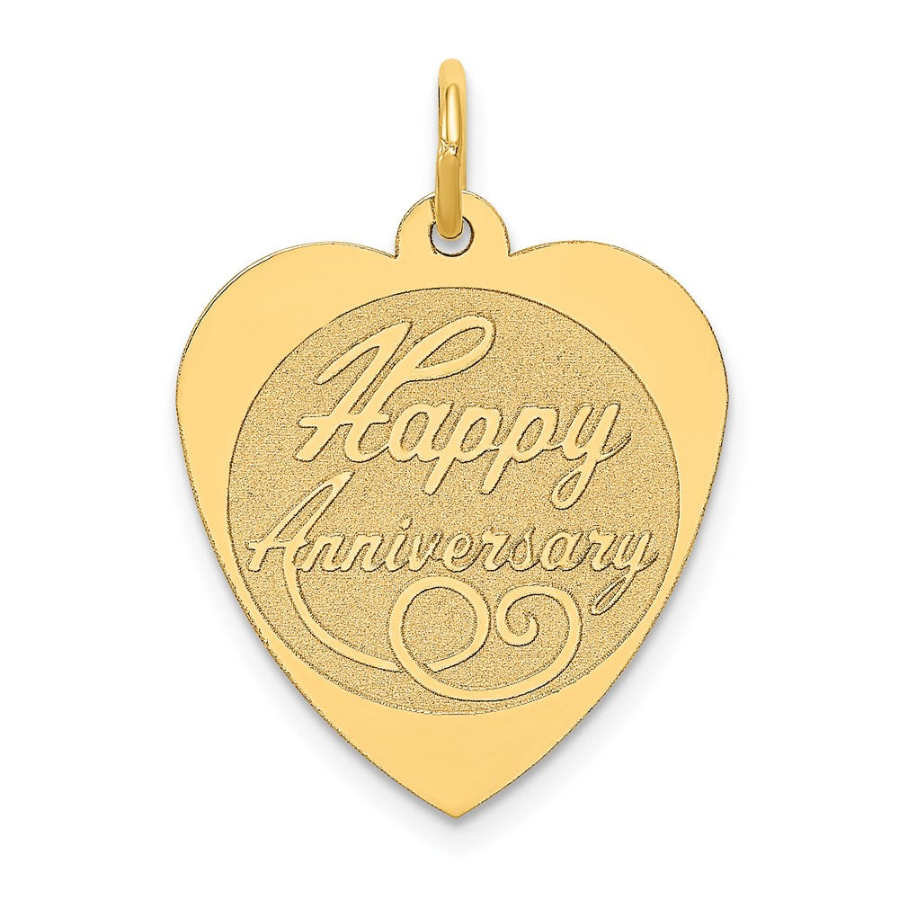Charlie & Co Jewelry | 14k Happy Anniversary Heart Charm - Model A1999/L