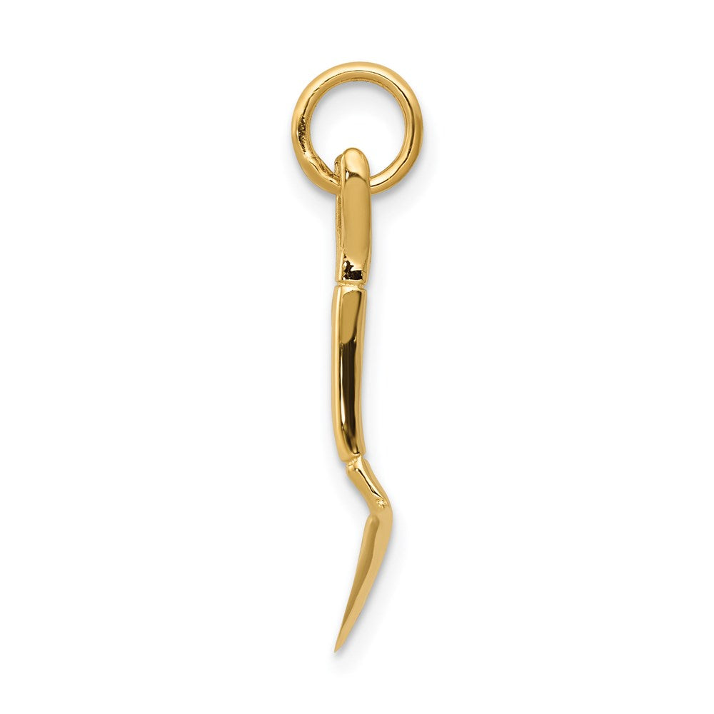 Charlie & Co Jewelry | 14k 3-d Spade Charm - Model A2140