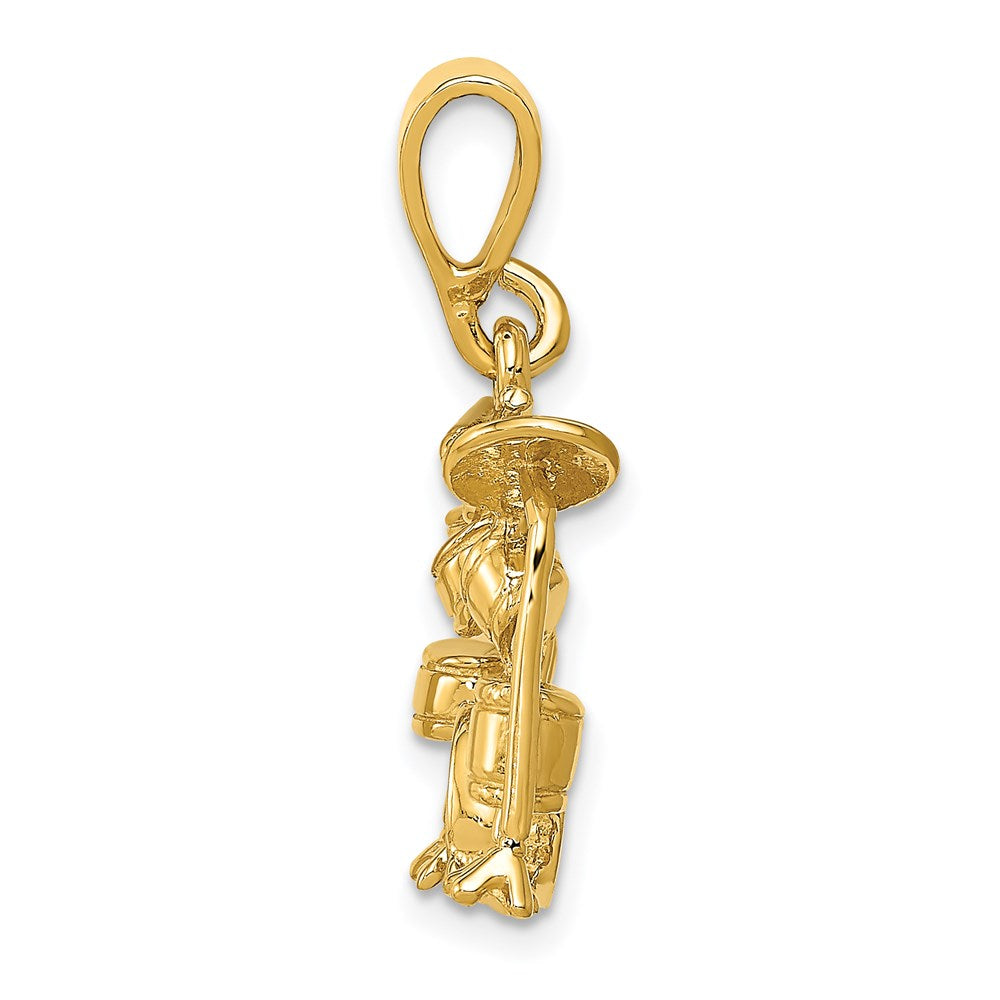 Charlie & Co Jewelry | 14k 3d Drum Set Charm - Model A2188