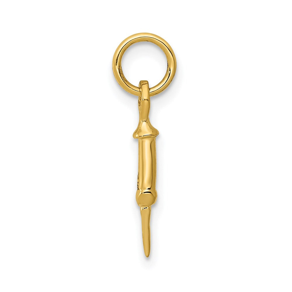 Charlie & Co Jewelry | 14k Doctors Syringe Charm - Model A2938