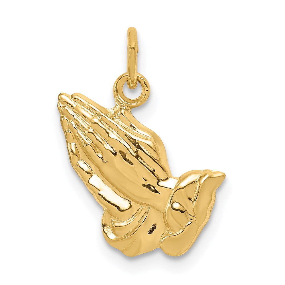 Charlie & Co Jewelry | 14k Praying Hands Charm - Model A4890