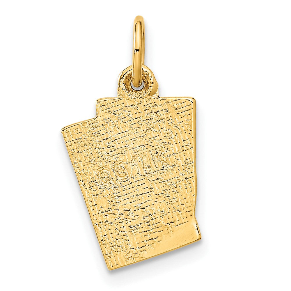 Charlie & Co Jewelry | 14k Enameled Blackjack Playing Cards Charm - Model A4952