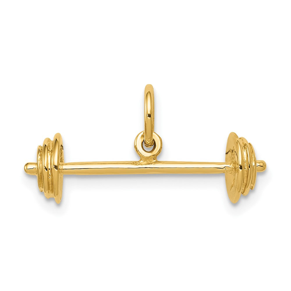 Charlie & Co Jewelry | 14k 3d Barbell Charm - Model A9091