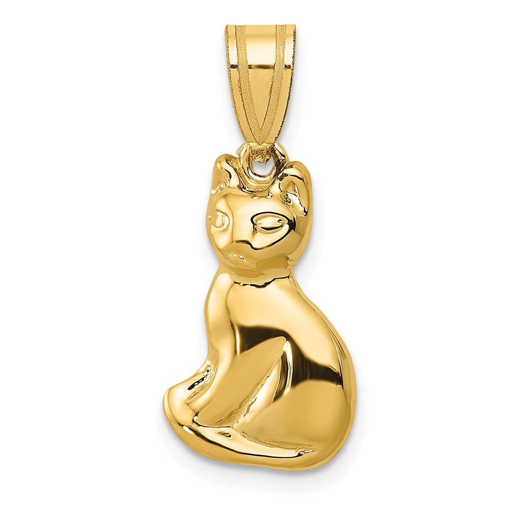 Charlie & Co Jewelry | 14k Cat Charm - Model A9161
