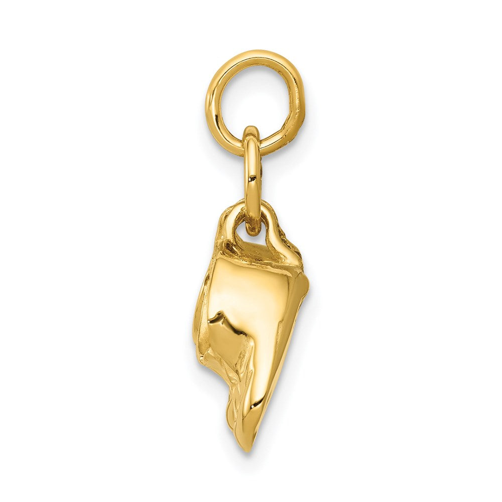 Charlie & Co Jewelry | 14k 3d Moveable Polished Baby Shoes Charm - Model A9281