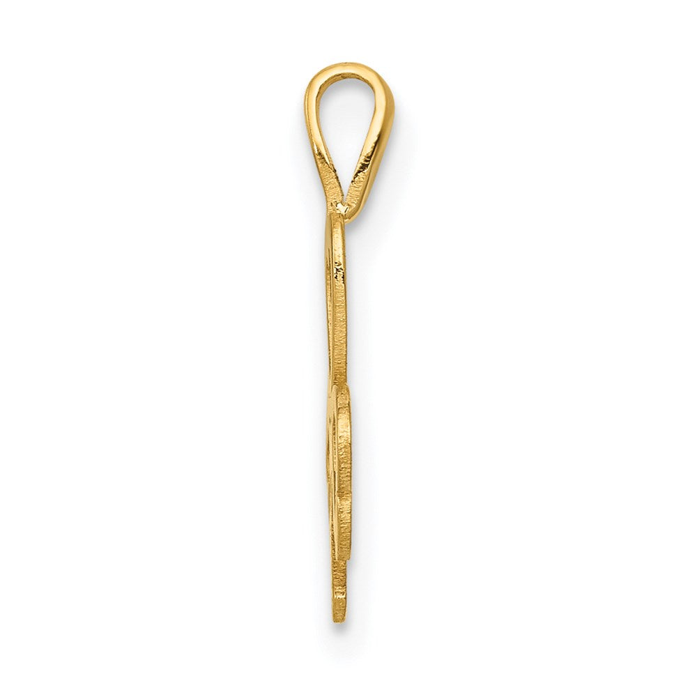 Charlie & Co Jewelry | 14k Heart Clover Charm - Model A9503