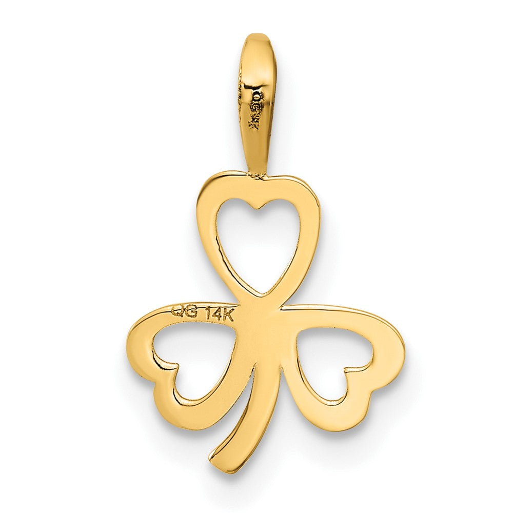 Charlie & Co Jewelry | 14k Heart Clover Charm - Model A9503