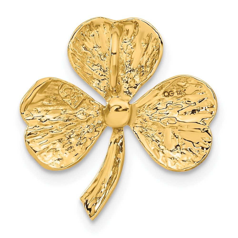 Charlie & Co Jewelry | 14k Shamrock Chain Slide - Model A9504