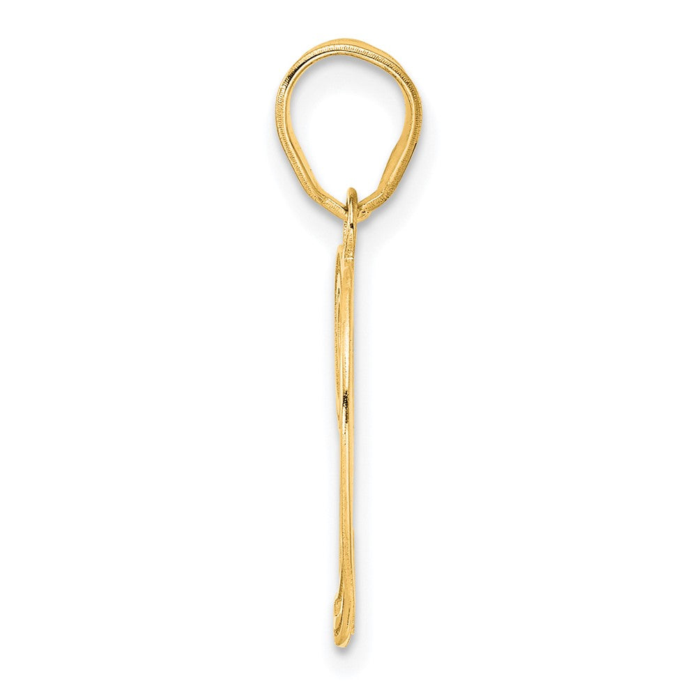 Charlie & Co Jewelry | 14k Polished Etched Number 29 Pendant - Model AEN29