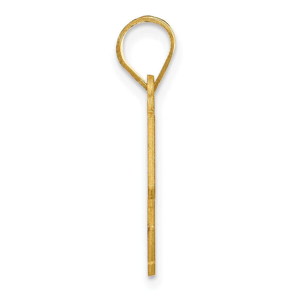 Charlie & Co Jewelry | 14k Polished Etched Number 55 Pendant - Model AEN55