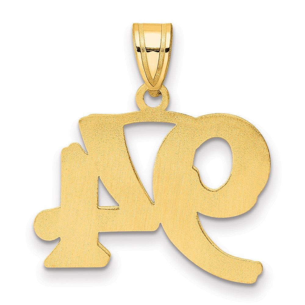 Charlie & Co Jewelry | 14k Polished Etched Number 94 Pendant - Model AEN94