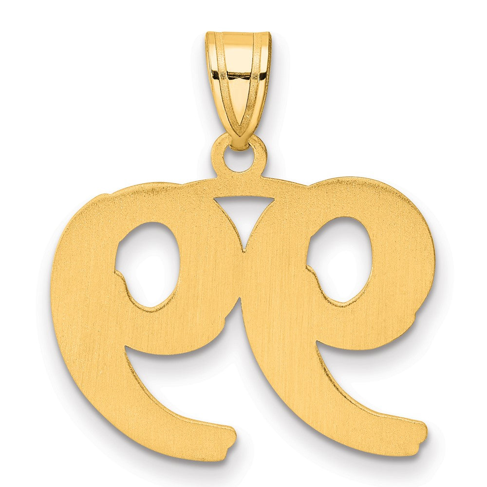 Charlie & Co Jewelry | 14k Polished Etched Number 99 Pendant - Model AEN99