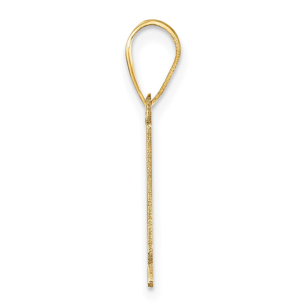 Charlie & Co Jewelry | 14k Polished Number 1 Pendant - Model APN01