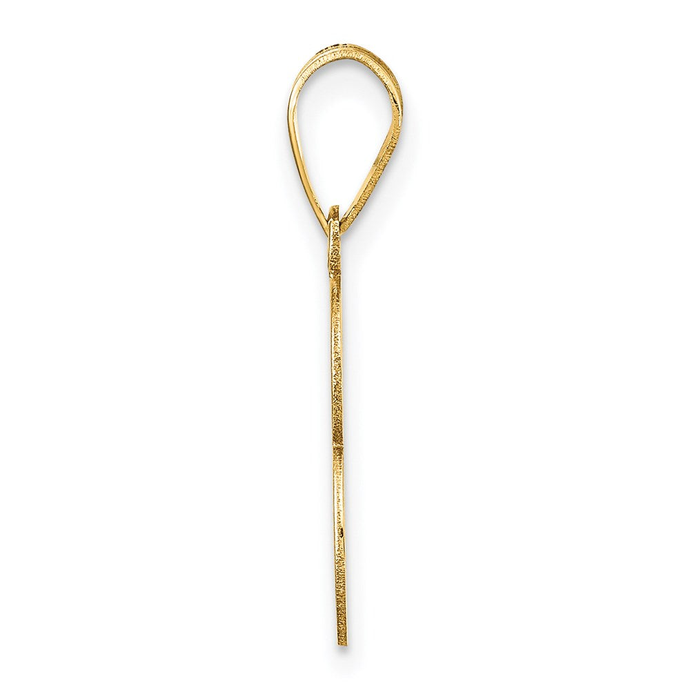 Charlie & Co Jewelry | 14k Polished Number 3 Pendant - Model APN03