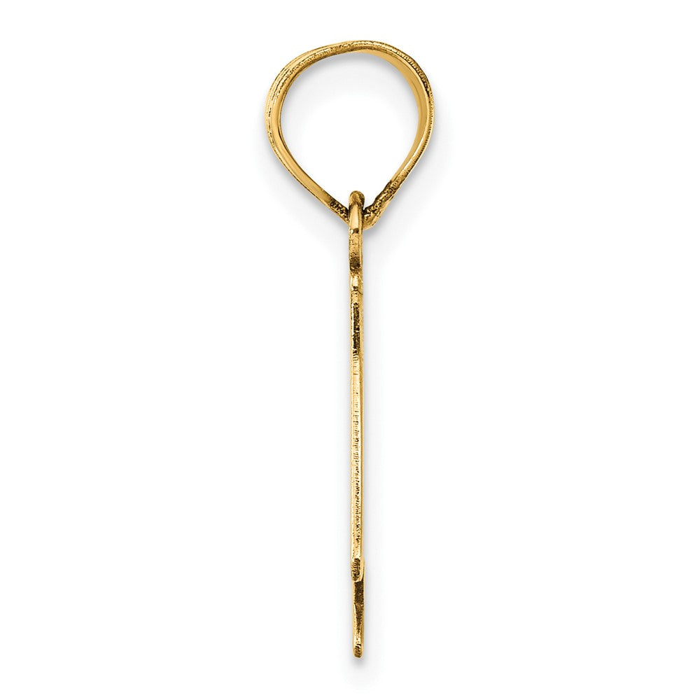 Charlie & Co Jewelry | 14k Polished Number 4 Pendant - Model APN04