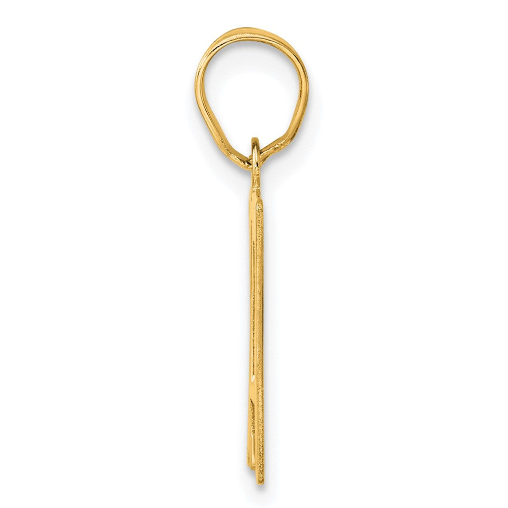 Charlie & Co Jewelry | 14k Polished Number 17 Pendant - Model APN17